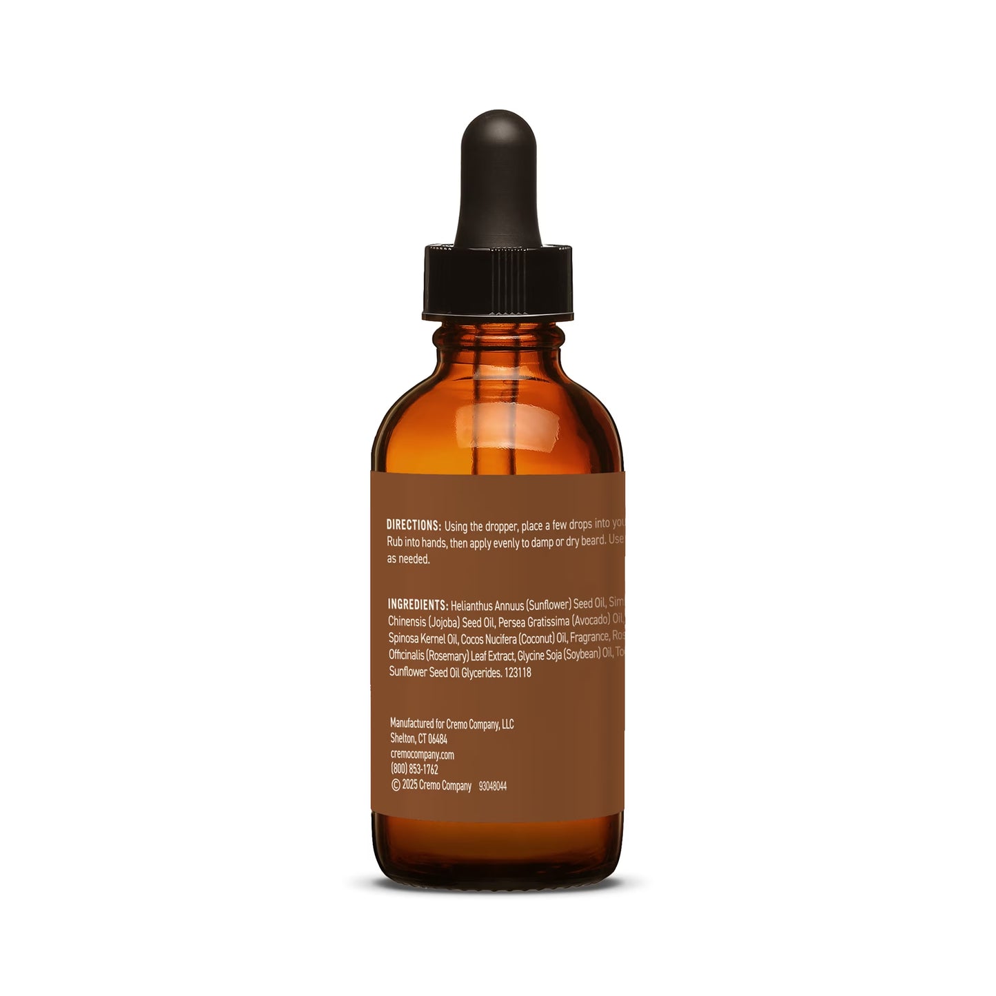 Beard Oil, Bourbon Vanilla Scent, 1 Fl Oz, Moisturizes & Softens Beards