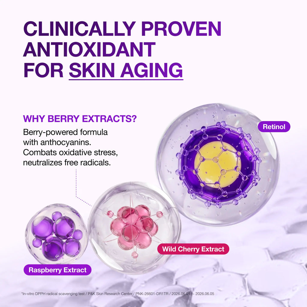 Anua Retinol Berry Revitalizing Eye Patches - 60 Hydrogel Patches for Dark Circles & Fine Lines