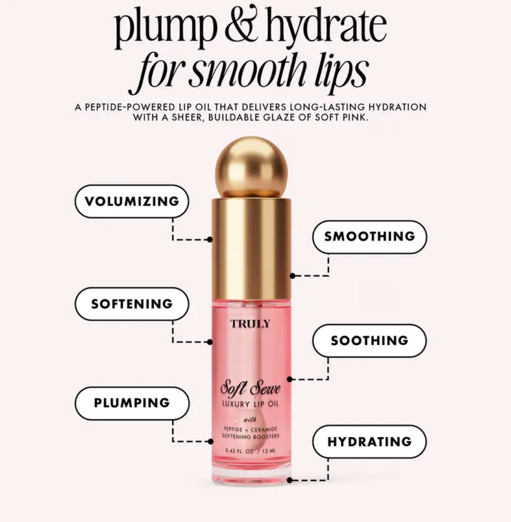 Plumping Lip Gloss — Peptides, Ceramides & Hyaluronic Acid